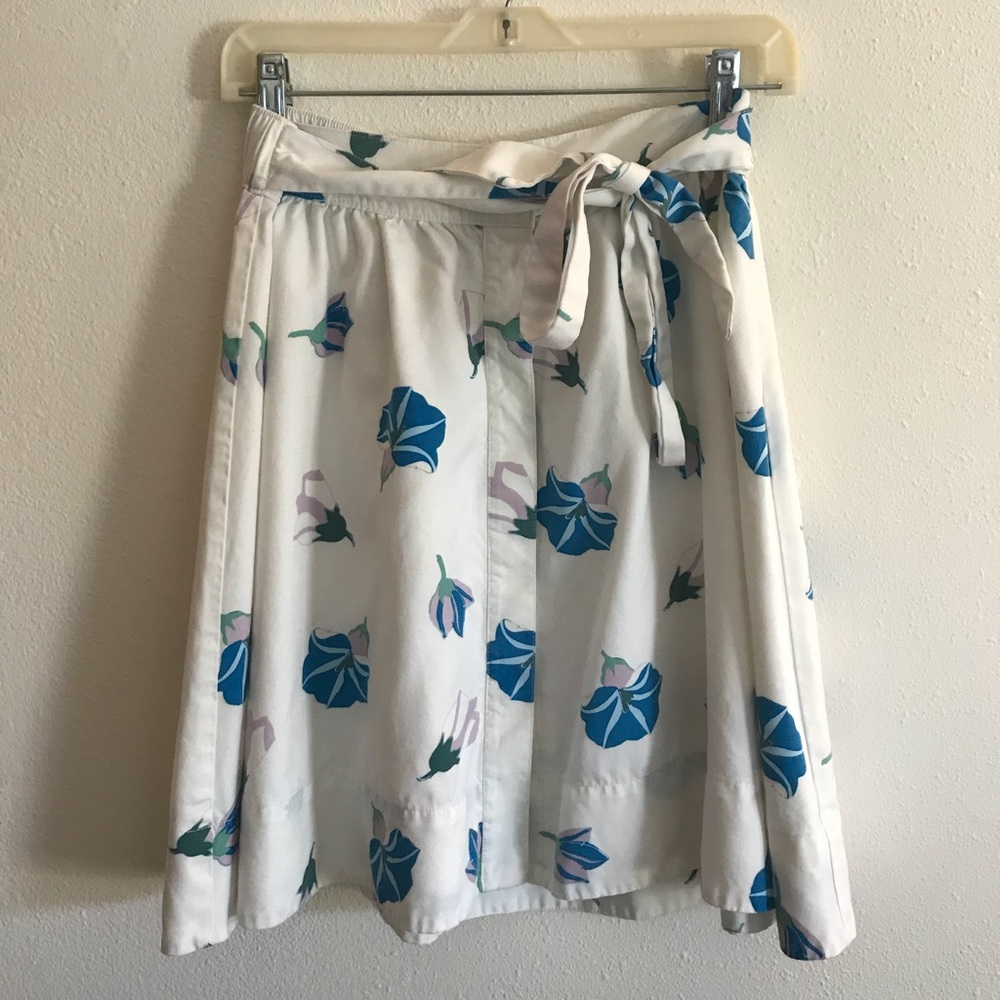 LOFT Floral Skirt